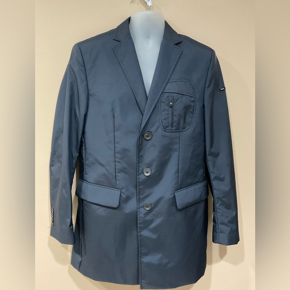 🌱RefrigiWear Men’s Nylon Spring/Fall 34” Long Fitted Jacket, L
